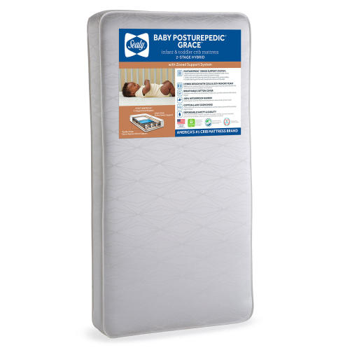 Sealy Baby Posturepedic Grace 2-Stage Hybrid Crib Mattress - Sam's Club