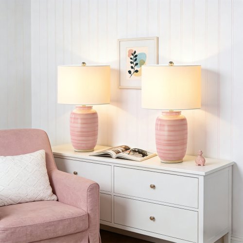 Maxax 25" Ceramic Table Lamp