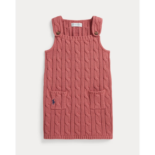 Cable-Knit Cotton Dress