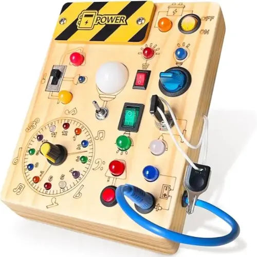 Hoarosall Busy Board Plus V2 Montessori Toys for 1-3 Years Old - TikTok Shop