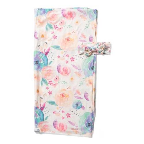 2pc Bloom Headband Bow And Swaddle Set | Kids & Baby | TJ Maxx