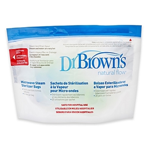 Dr. Brown's Natural Flow® Microwave Steam Sterilizer Bags