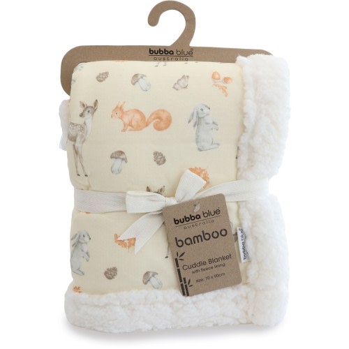 Bubba Blue Woodland Bamboo Cuddle Blanket