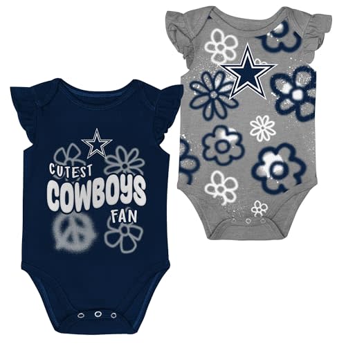 Outerstuff Girls Newborn & Infant NFL The Sunshine Two-Piece Bodysuit Set