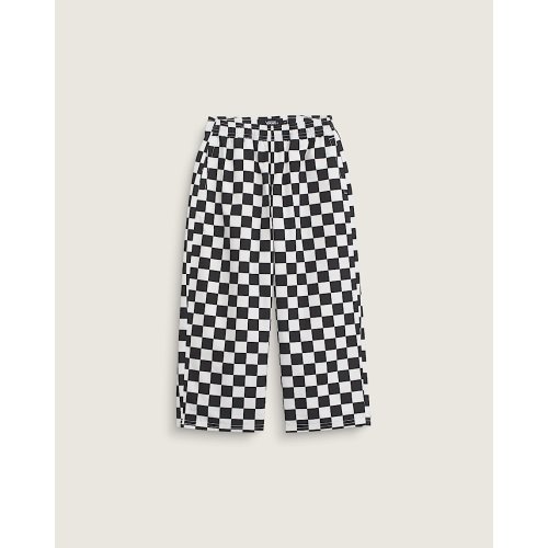 Little Kids Liam Elastic Waist Pants in Black / White | Vans