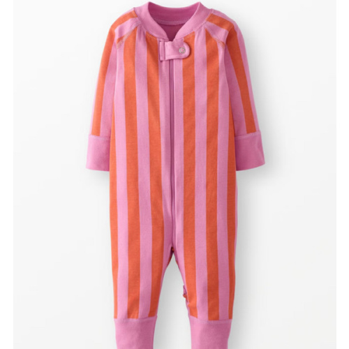 HannaJams™ Sleeper Size 3-6mos Echinacea/Sun Fire