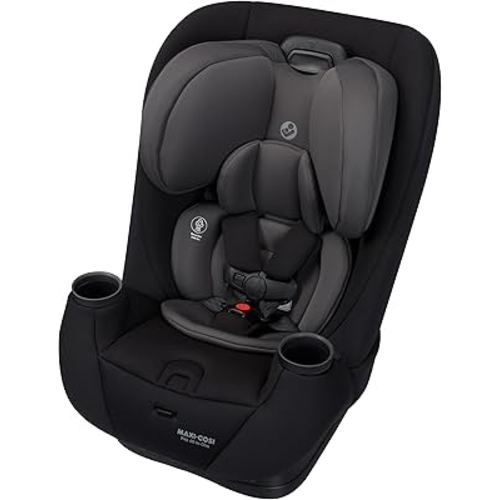 Maxi-COSI Pria All-in-One Convertible Car Seat, Infant to Toddler Car Seat, Easy-Install Harness, Machine-Washable Cover, 5-100 lbs, Sea Shadow