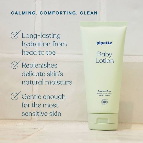 Pipette Baby Lotion Fragrance Free - 5.7 fl oz