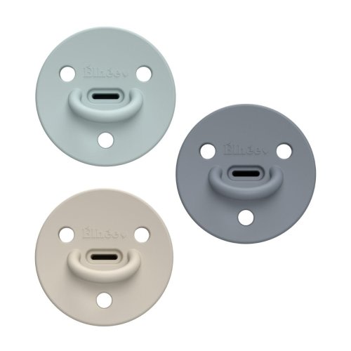 Pack of 3 "ChooChoo" Pacifiers 0-6 months | Ultra-Thin - Buddy