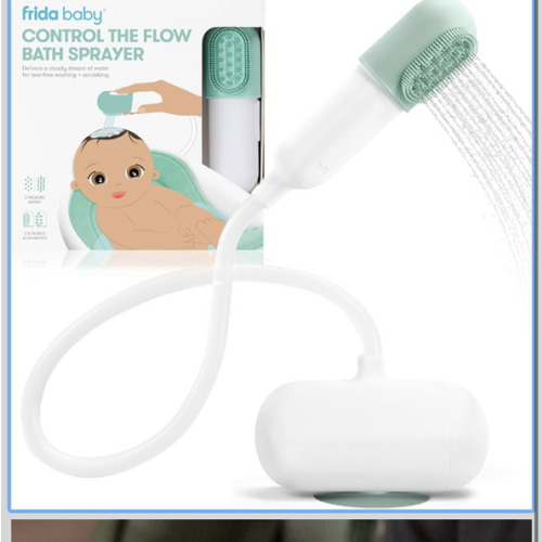 Frida Baby Control The Flow Bathtub Sprayer Attachment for Baby Bath
