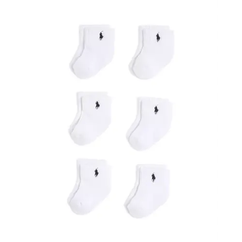 Boys' Classic Gripper Socks, Pack of 6, Navy