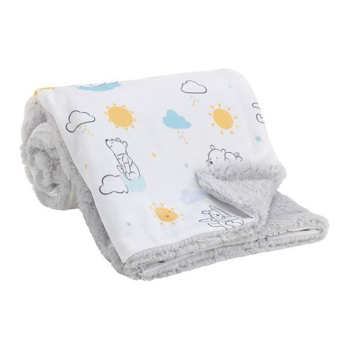 Disney's Winnie the Pooh Velboa & Sherpa Baby Blanket