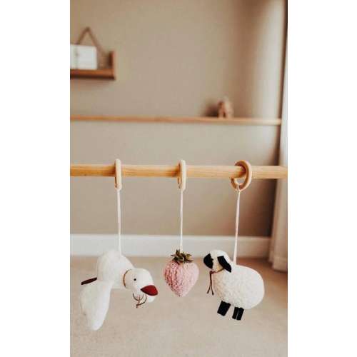 Baby play gym toys , Rustic theme nursery decor