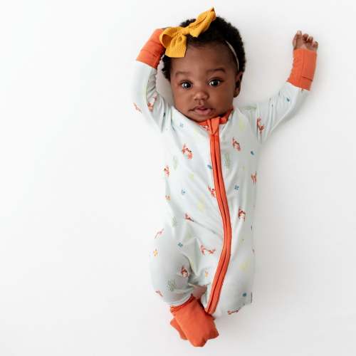 Bamboo Little: Crab Convertible Romper