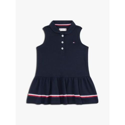 Babies' Sleeveless Stretch Polo Dress