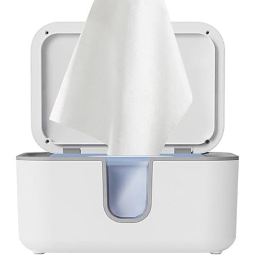 Wet Wipes Heater,Baby Wipe Warmer and Baby Wet Wipes Dispenser Large Capacity with Night Light and View Window Fast and Even Heating Diaper Wipe Warmer