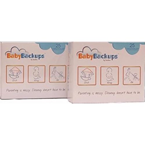 Diaper Extender Pads, 50 Pack - Prevent Diaper Blowouts