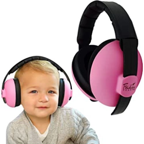 Baby Ear Protection Noise Cancelling Headphones for Ages 0-24 Months, Pink