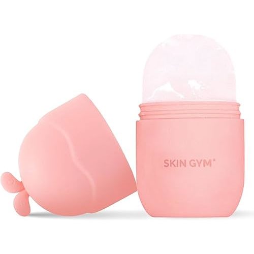 Skin Gym Ice Roller for Face, Depuffing & Cooling Tool, Minimizes Pores & Soothes Skin, Cold Therapy for Glowing Complexion