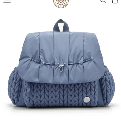 HAPP Brand Levy Backpack Diaper Bag - Ash Blue