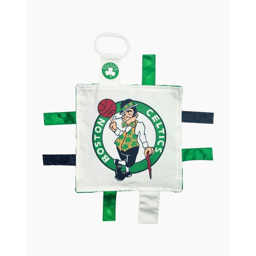 Boston Celtics Baby Crinkle Sensory Tag Toy