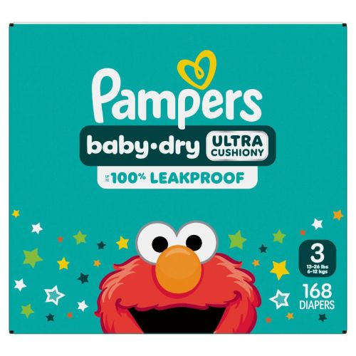 Pampers Baby Dry Diapers - (Select Size and Count)