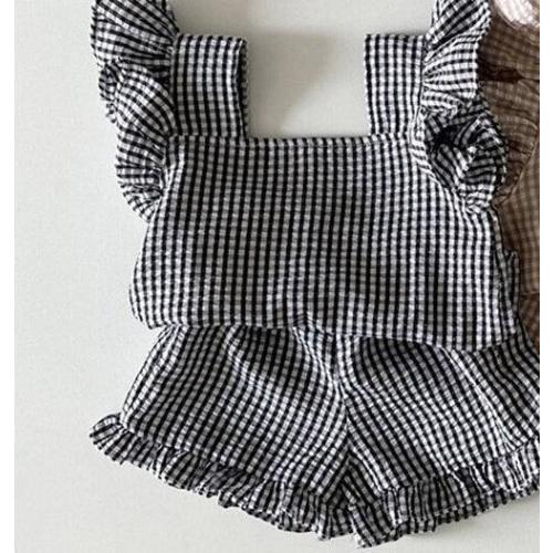 Gingham Flutter Set