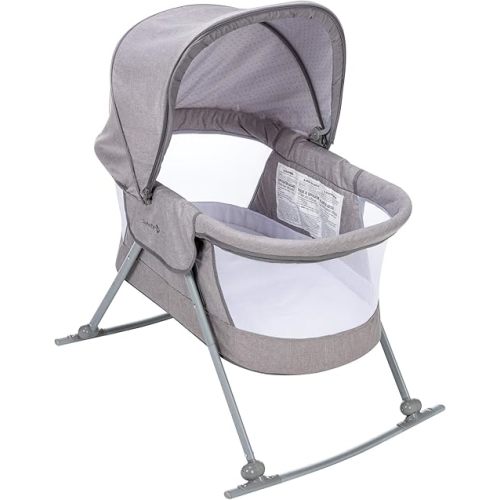 Safety 1st Nap and Go Rocking Bassinet, Star Gazer