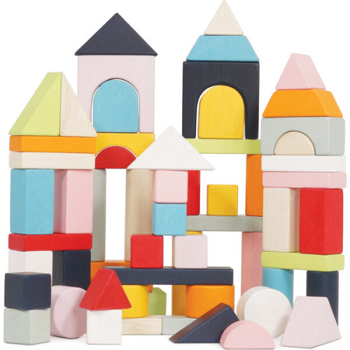 Building Blocks & Bag,  60 pieces - Le Toy Van | Maisonette