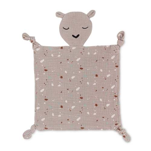 100% Muslin Lovey – Baby Security Blanket | Alpaca | Parker Baby Co.