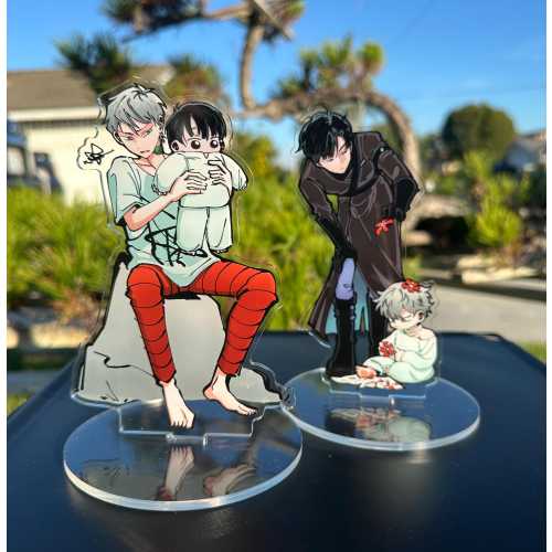 Alien Stage Kid Pairs Acrylic Stands - 5in''