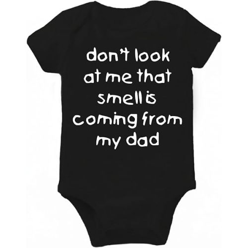 Rocksir Funny Slogan Super Soft Cotton Comfy Baby Short Sleeve Bodysuit