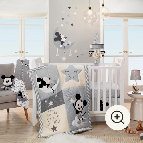 Mickey Mouse 4-Piece Crib Bedding Set