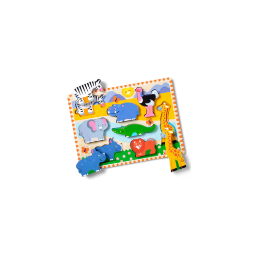 Melissa & Doug Safari Chunky Puzzle