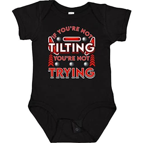 inktastic Funny Pinball for Pinball Player Baby Bodysuit