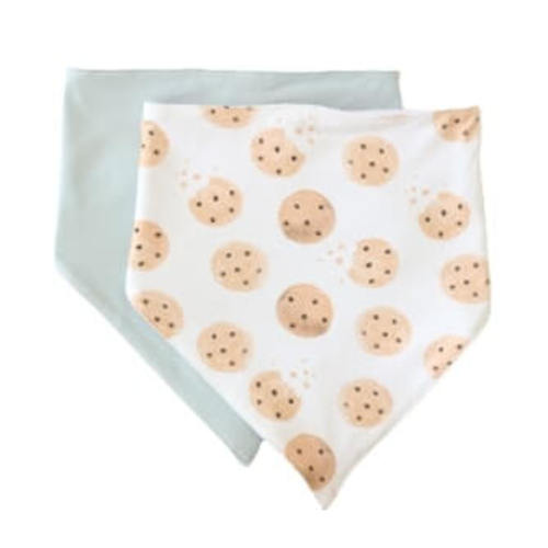 Cookie Crumble 2pc Bandana Bibs