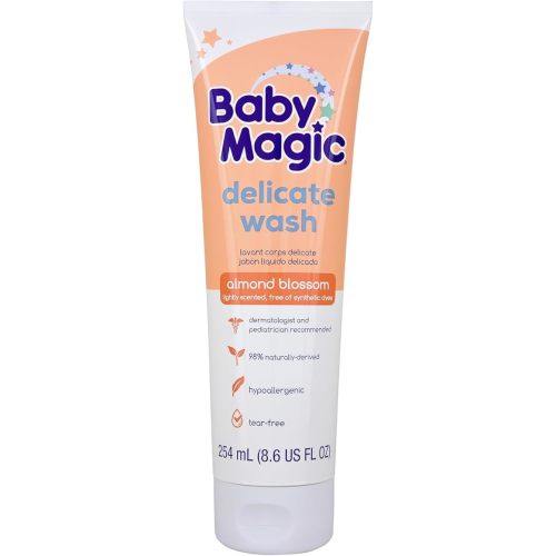 Baby Magic Delicate Wash, Almond Blossom Light Scent, 8.6 oz