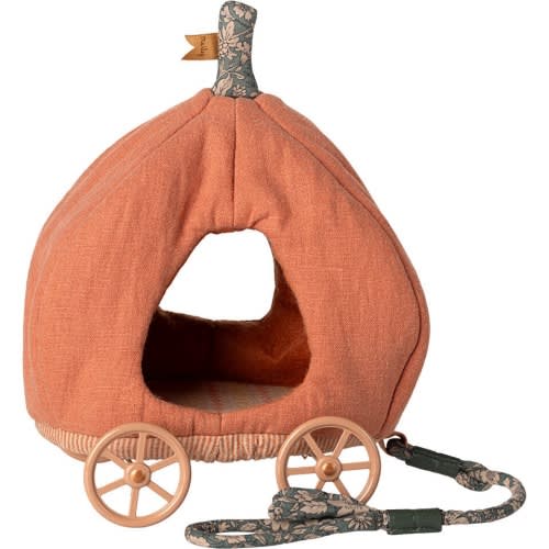 Maileg Mouse Pumpkin Carriage