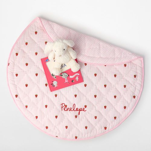 Embroidered Quilted Play Mat