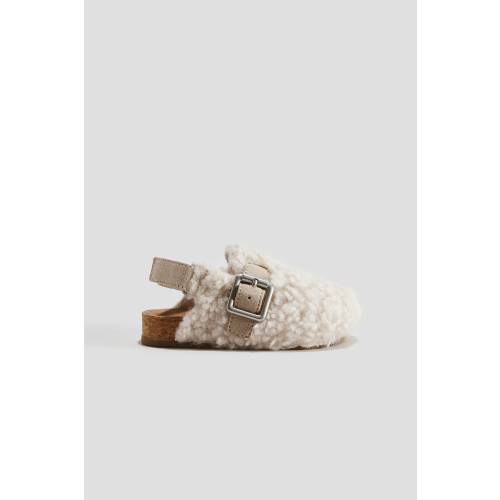 INDOOR TEDDY FLEECE MULES