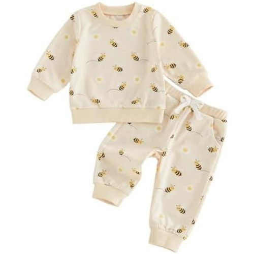 Toddler Girl Fall Clothes Outfit Long Sleeve Sweatshirt Pants Set