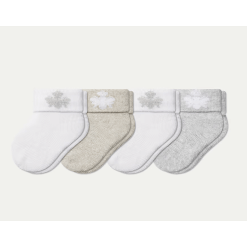 Baby Sock 4-Pack (0-6 Months)