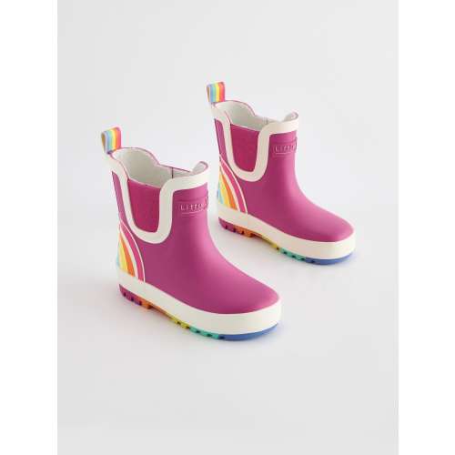 Little Bird by Jools Oliver Pink Little Bird by Jools Oliver Rainbow Welly Boots