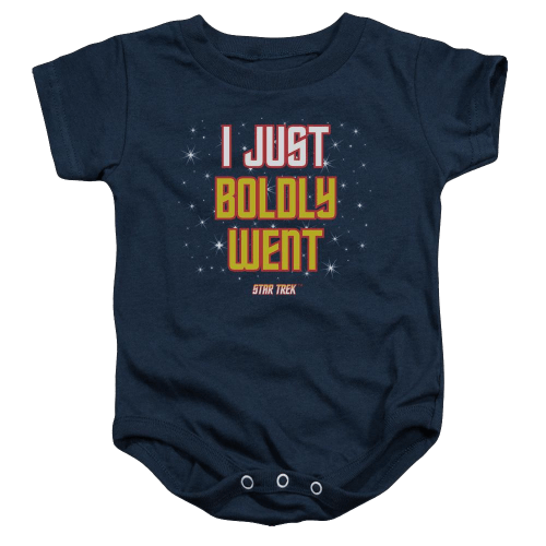 Star Trek Boldly Went Baby Bodysuit