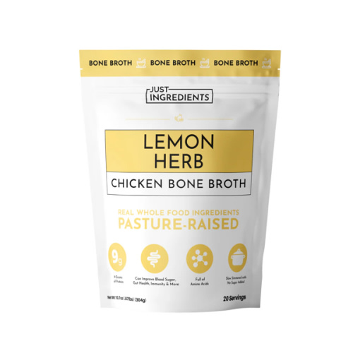 Lemon Herb Bone Broth – Just Ingredients