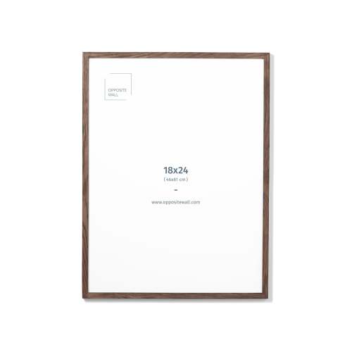 Dark Oak Frame, 18x24 in | 46x61 cm