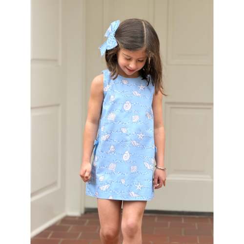 Piccadilly Shift in Blue Shell (size 4)