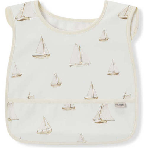 Sailboat Melody Sleeveless Pocket Bib - Milkbarn Kids | Maisonette
