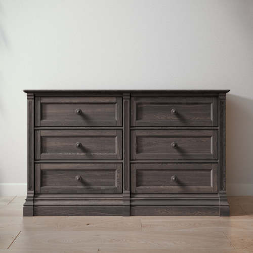 Imperio Double Dresser by Romina Furniture | 100% Solid Wood | GREENGUARD