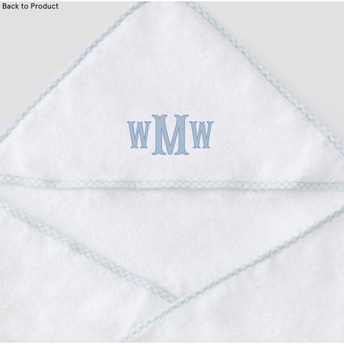 Weezie Baby Hooded Towel